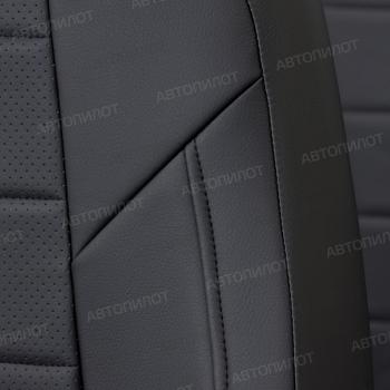 8 399 р. Чехлы на сиденья Экокожа (к. Comfort Luxe экокожа) Автопилот Уаз Патриот 3163 5 дв. 2-ой рестайлинг (2017-2025) (черный)  с доставкой в г. Вологда. Увеличить фотографию 5