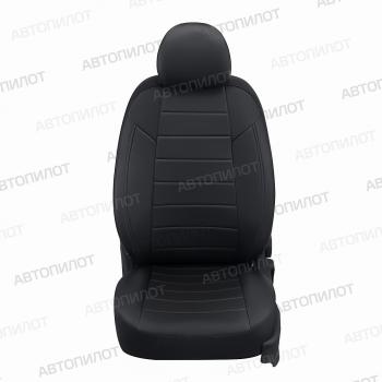 8 399 р. Чехлы на сиденья Экокожа (к. Comfort Luxe экокожа) Автопилот Уаз Патриот 3163 5 дв. 2-ой рестайлинг (2017-2025) (черный)  с доставкой в г. Вологда. Увеличить фотографию 3