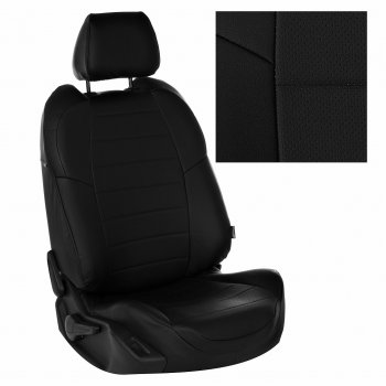 8 399 р. Чехлы на сиденья Экокожа (к. Comfort Luxe экокожа) Автопилот Уаз Патриот 3163 5 дв. 2-ой рестайлинг (2017-2025) (черный)  с доставкой в г. Вологда. Увеличить фотографию 2