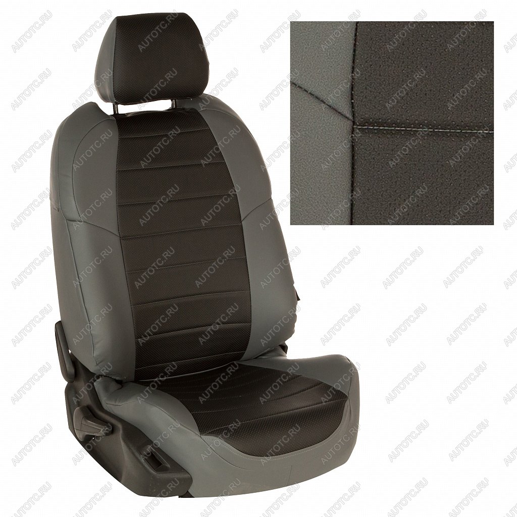 8 249 р. Комплект салонных чехлов Volkswagen Amarok I с 10г.  vo-am-a10-seche-e Автопилот  с доставкой в г. Вологда