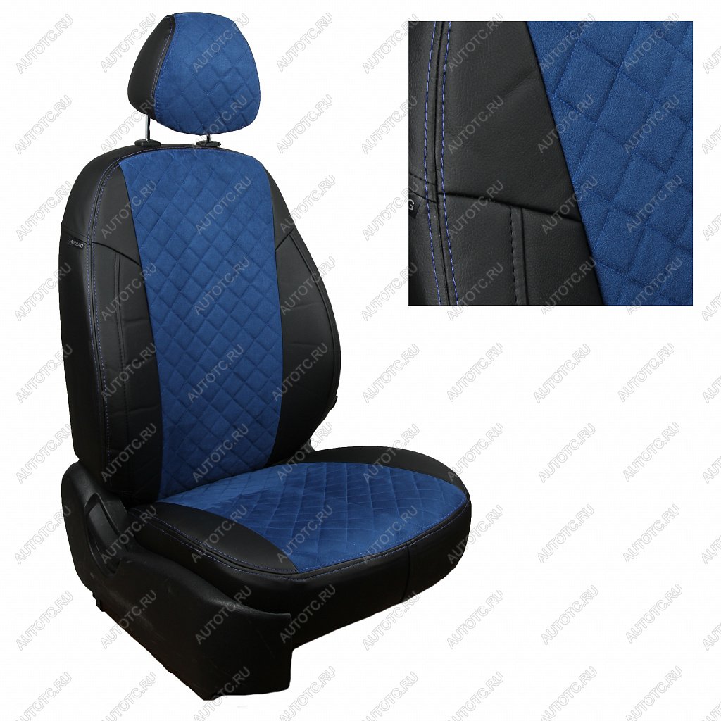 8 499 р. Комплект салонных чехлов Volkswagen Amarok I с 10г.  vo-am-a10-chesi-ar Автопилот  с доставкой в г. Вологда