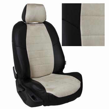 13 649 р. Комплект салонных чехлов Volkswagen Golf Plus с 04-14г.  Tiguan I с 07-16г. (без столиков).  vo-go-gp-chebe-a Автопилот  с доставкой в г. Вологда. Увеличить фотографию 1