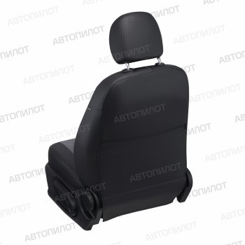 14 249 р. Чехлы сидений (экокожа/алькантара, 50/50) Автопилот Ромб  Toyota Land Cruiser Prado  J90 (1996-2002) 3 дв. дорестайлинг, 5 дв. дорестайлинг, 3 дв. рестайлинг, 5 дв. рестайлинг (черный/серый)  с доставкой в г. Вологда. Увеличить фотографию 3