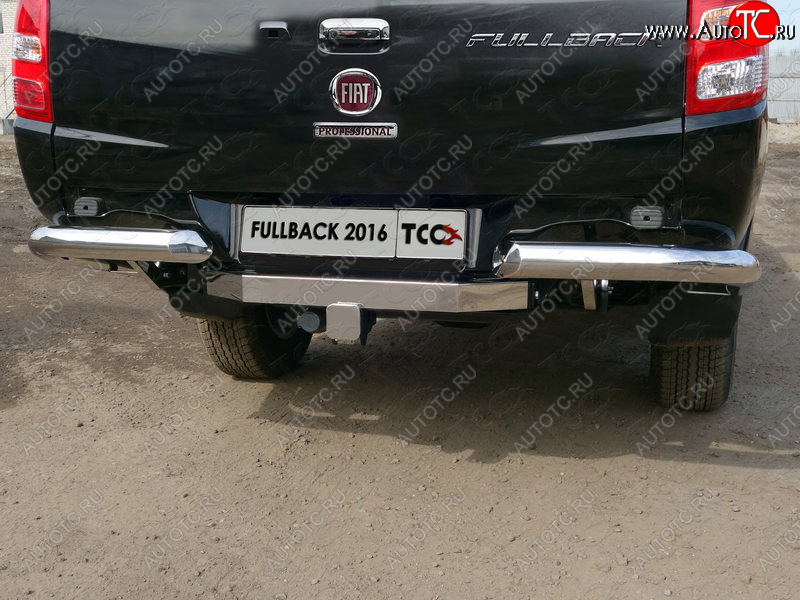 17 449 р. Фаркоп (тягово-сцепное устройство) ТСС Тюнинг Mitsubishi L200 5 KK,KL дорестайлинг (2015-2019) (шар Е)  с доставкой в г. Вологда