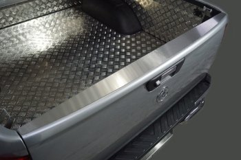 Накладка на задний бампер, ТСС Тюнинг Dong Feng DF6 пикап (2022-2025) (Лист шлифованный)