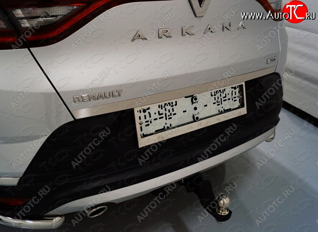 1 659 р. Накладки на заднюю дверь, ТСС Тюнинг Renault Arkana (2019-2025) (лист шлифованный)  с доставкой в г. Вологда