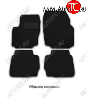 3 999 р. Комплект ковриков в салон (текстиль, чёрные) Autofamily Changan CS35 (2012-2021)  с доставкой в г. Вологда