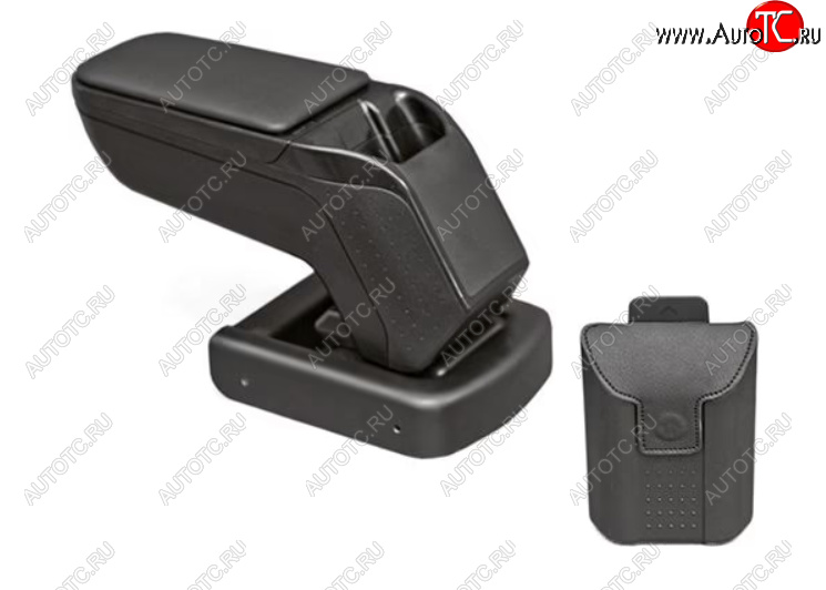 10 899 р. Подлокотник ARMSTER 2 Seat Leon 5F универсал (2012-2016) (Чёрный)  с доставкой в г. Вологда
