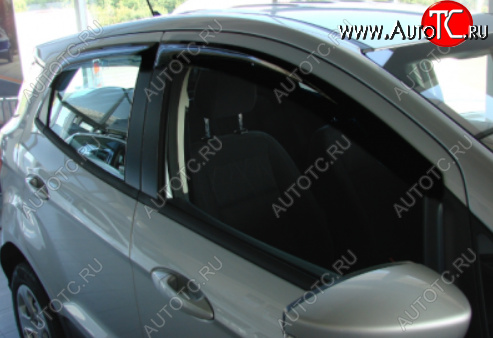 4 499 р. Дефлекторы окон SIM Ford EcoSport B515 рестайлинг (2017-2019)  с доставкой в г. Вологда