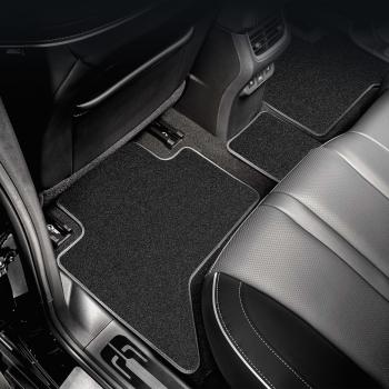 9 549 р. Коврики в салон Klever Premium GEELY Atlas Pro, 2021-, кросс., 5 шт. (текстиль)  Джили Атлас про Klever klever0307502922110kh  с доставкой в г. Вологда. Увеличить фотографию 1