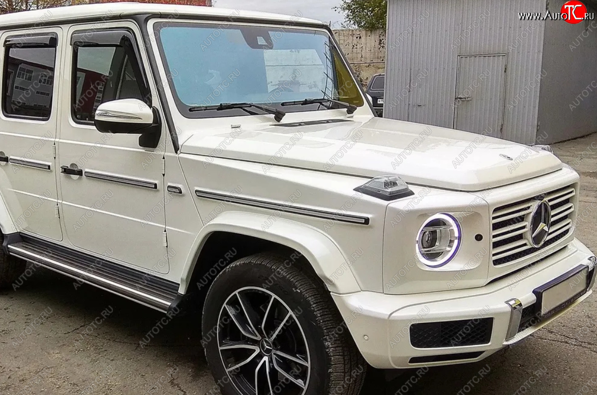 4 499 р. Дефлекторы окон SIM Mercedes-Benz G class W463 (2018-2025)  с доставкой в г. Вологда