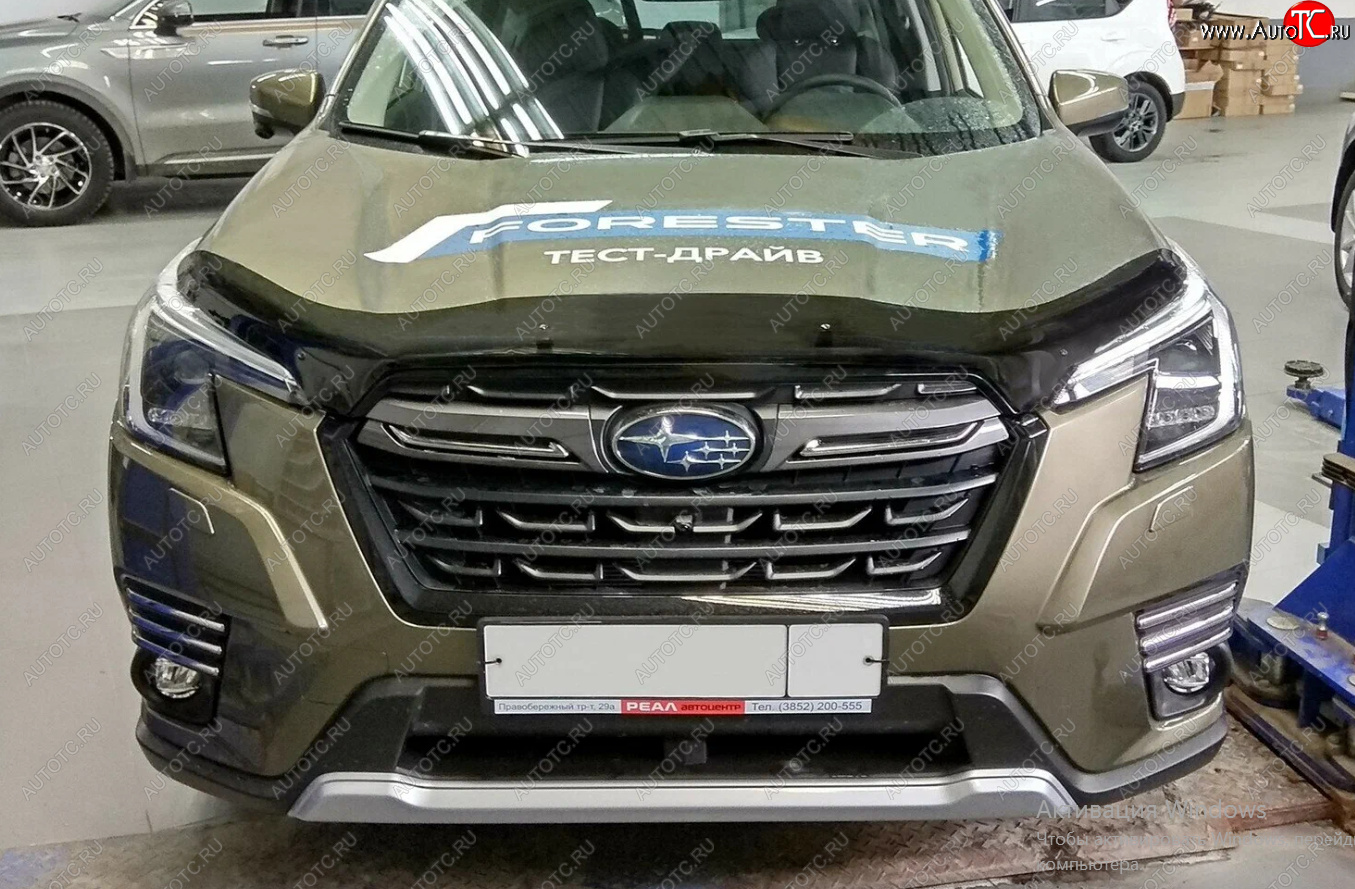 4 599 р. Дефлектор капота SIM Volkswagen Taos (2020-2022)  с доставкой в г. Вологда