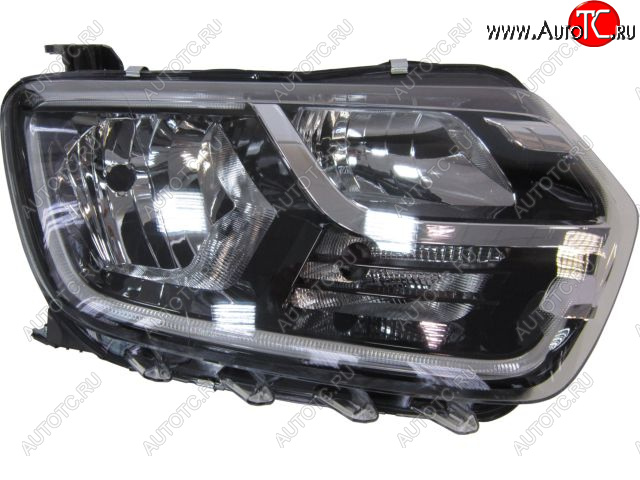8 199 р. Правая фара (диодная) BodyParts Renault Duster HM рестайлинг (2021-2024)  с доставкой в г. Вологда