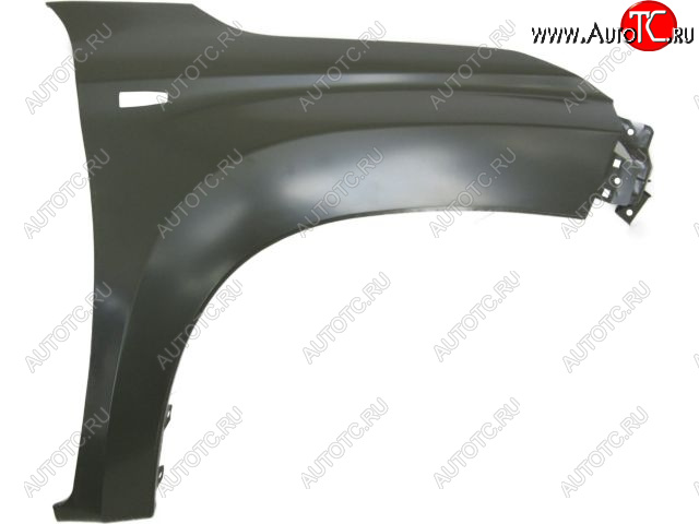 5 749 р. Правое крыло (с отверстием под повторитель поворота) BodyParts Mitsubishi L200 5 KK,KL рестайлинг (2018-2022) (Неокрашенное)  с доставкой в г. Вологда