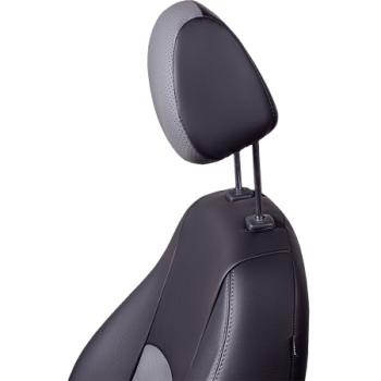 6 799 р. Комплект чехлов для сидений (РЗС 60/40 3Г Илана+Орегон) ТУРИН СТ Lord Autofashion Geely GC6 (2014-2017) (черный, вставка серая, строчка серая)  с доставкой в г. Вологда. Увеличить фотографию 3