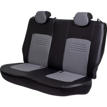 6 799 р. Комплект чехлов для сидений (РЗС 60/40 3Г Илана+Орегон) ТУРИН СТ Lord Autofashion Geely GC6 (2014-2017) (черный, вставка серая, строчка серая)  с доставкой в г. Вологда. Увеличить фотографию 7