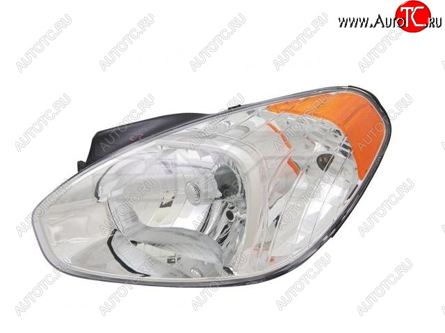 3 499 р. Левая фара BODYPARTS  Hyundai Verna  2 MC (2005-2011) седан  с доставкой в г. Вологда