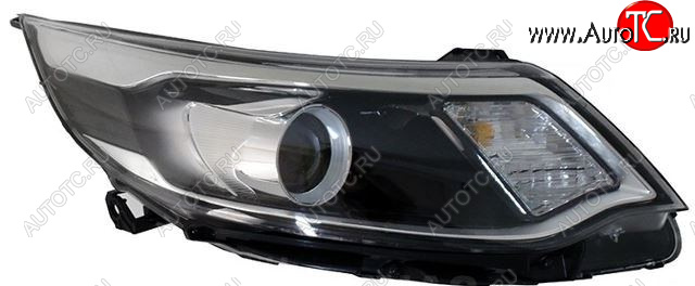 5 999 р. Правая фара (корректор, линзован) BodyParts KIA Rio 3 QB рестайлинг седан (2015-2017)  с доставкой в г. Вологда