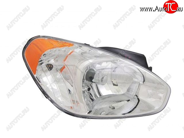 3 499 р. Фара правая (линзован) BODYPARTS Hyundai Verna 2 MC седан (2005-2011)  с доставкой в г. Вологда