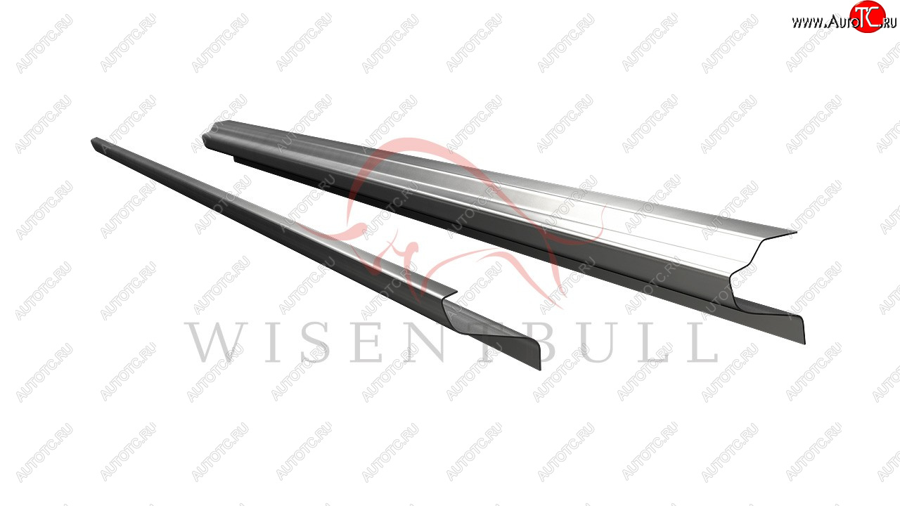 1 989 р. Правый ремонтный порог (2 части) Wisentbull ГАЗ ГАЗон Next (2014-2025)  с доставкой в г. Вологда
