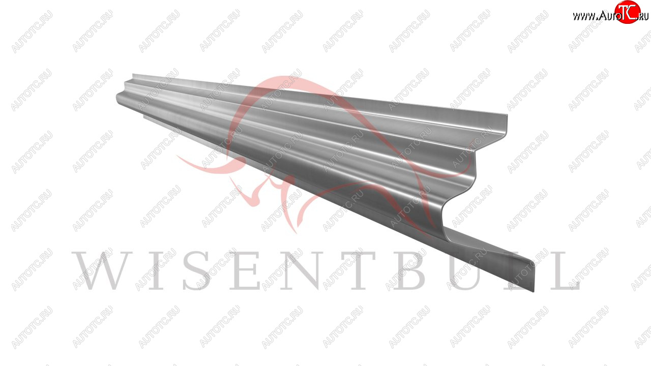 2 189 р. Ремонтный левый порог Wisentbull Toyota Hilux N140, N150, N160, N170 рестайлинг (2001-2005)  с доставкой в г. Вологда