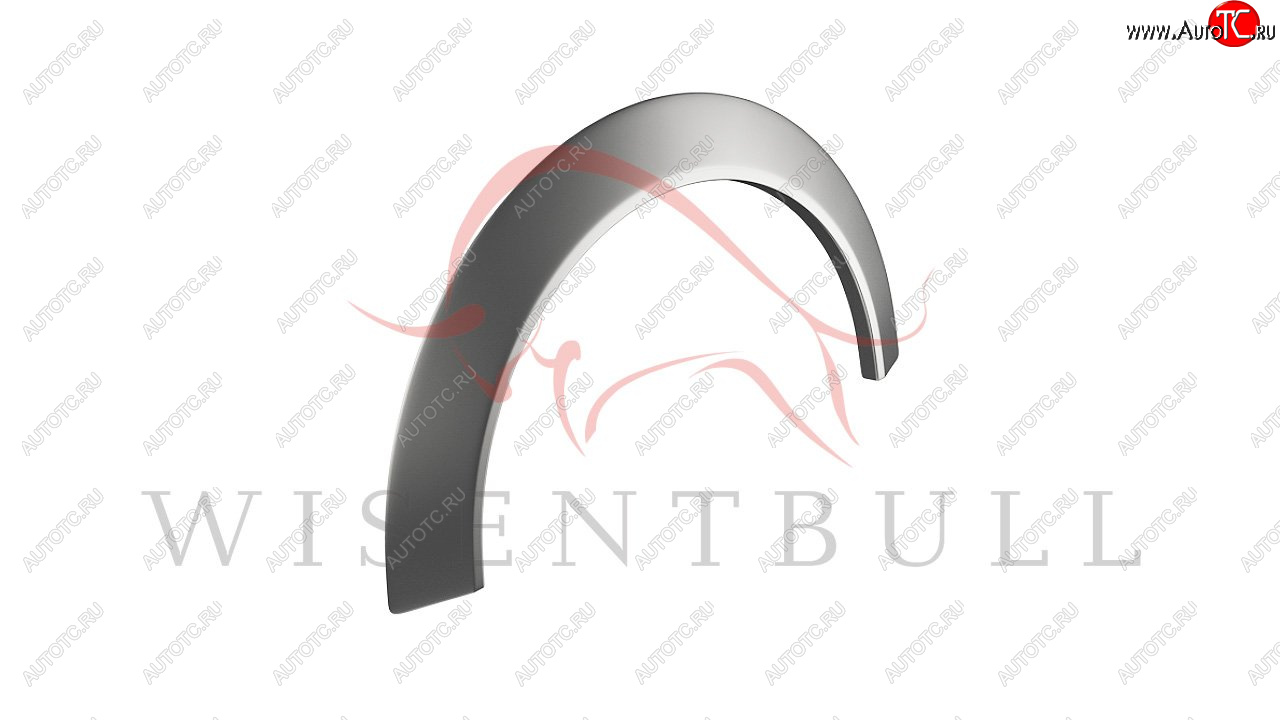 1 489 р. Левая задняя ремонтная арка (внутренняя) Wisentbull Peugeot 206 хэтчбэк 5 дв. 2AC дорестайлинг (1998-2003)  с доставкой в г. Вологда
