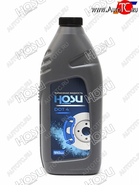 339 р. Жидкость Тормозная HOSU DOT4 910мл HOSU HSBF0002  с доставкой в г. Вологда