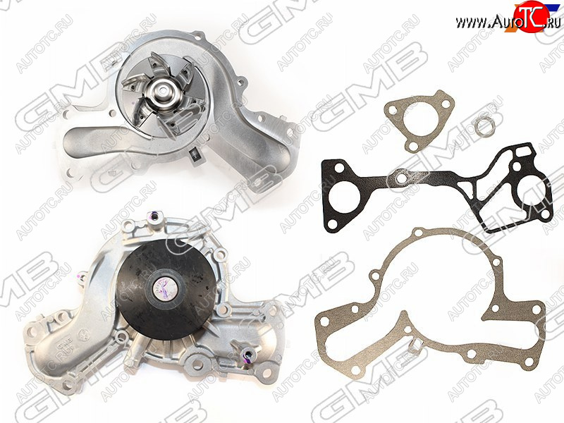 4 699 р. Насос водяного охлаждения с прокладкой 6G727475 GMB  Mitsubishi Montero  V60 - Pajero  3 V60  с доставкой в г. Вологда