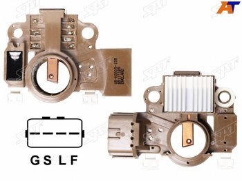 1 099 р. Реле-регулятор напряжения генератора MMC OUTLANDER CW#WASX GA0#LANCER XPAGERO V80906G726G75 SAT ST-1800A087  с доставкой в г. Вологда. Увеличить фотографию 2