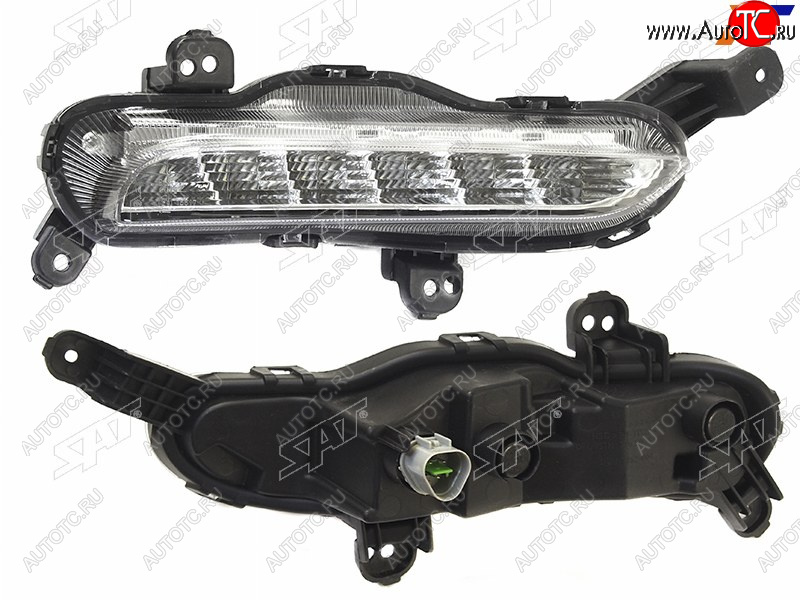 2 859 р. Ходовые огни Kia Rio 16-20 (Спереди Справа) SAT ST-223-16R7DR  с доставкой в г. Вологда