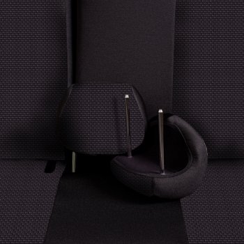 6 799 р. Комплект чехлов для сидений (РЗС 60/40 2П+1Г жаккард) Дублин Lord Autofashion Chevrolet Cruze J300 седан рестайлинг (2012-2015) (черный, вставка Стежок серая, строчка черная)  с доставкой в г. Вологда. Увеличить фотографию 8