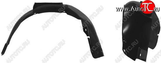 719 р. Правый подкрылок передний BodyParts Volkswagen Golf 4 (1997-2003)  с доставкой в г. Вологда