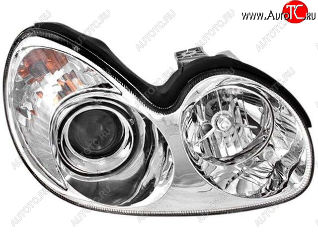3 399 р. Правая фара (под корректор) BodyParts Hyundai Sonata EF рестайлинг ТагАЗ (2001-2013)  с доставкой в г. Вологда