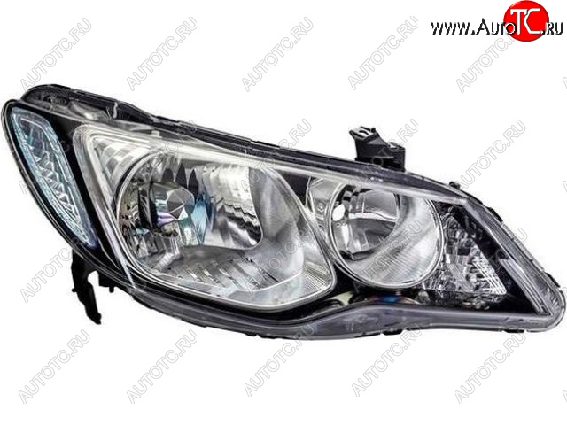 8 549 р. Правая фара (под корректор) DEPO Honda Civic FD седан дорестайлинг (2005-2008)  с доставкой в г. Вологда
