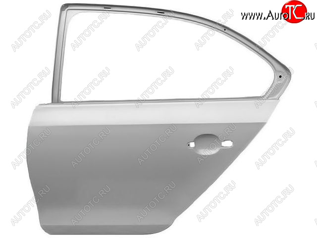 17 649 р. Левая дверь задняя BodyParts  Volkswagen Jetta  A6 (2011-2015) седан дорестайлинг (Неокрашенная)  с доставкой в г. Вологда