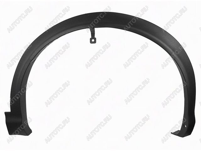 1 299 р. Правый молдинг арки переднего крыла (пр-во Китай) BODYPARTS  Nissan Qashqai  2 (2013-2019) J11 дорестайлинг  с доставкой в г. Вологда
