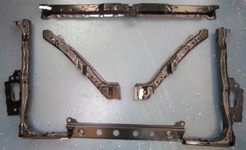 RAV4 СУППОРТ РАДИАТОРА В СБОРЕ С КРОНШТЕЙН ФАР (Китай) BODYPARTS tyrv406-382