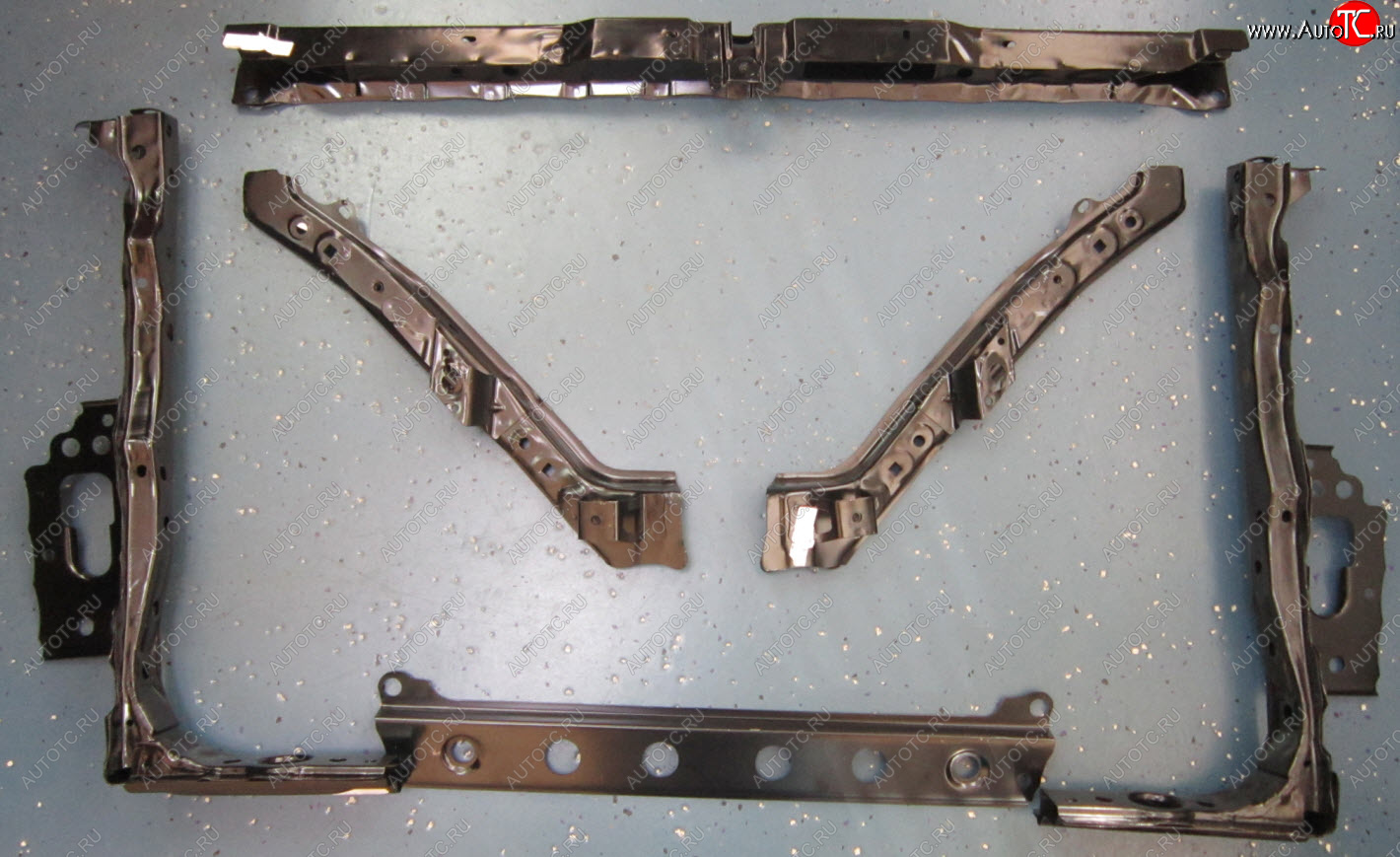 4 549 р. RAV4 СУППОРТ РАДИАТОРА В СБОРЕ С КРОНШТЕЙН ФАР (Китай) BODYPARTS tyrv406-382  с доставкой в г. Вологда