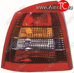 2 899 р. Левый фонарь (красный) DEPO  Opel Astra  G (1998-2005) седан  с доставкой в г. Вологда