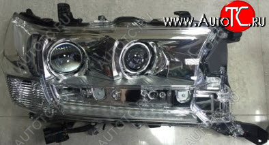 32 999 р. Правая фара (линзован) DEPO Toyota Land Cruiser 200 2-ой рестайлинг (2015-2021)  с доставкой в г. Вологда