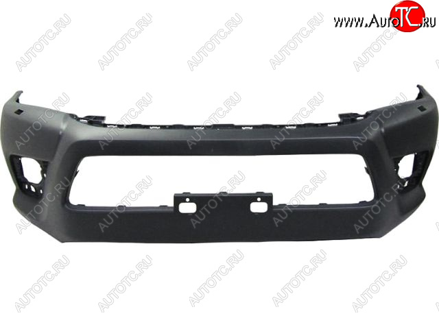 7 849 р. Бампер передний BodyParts  Toyota Hilux  AN120 (2016-2020) дорестайлинг (Неокрашенный)  с доставкой в г. Вологда