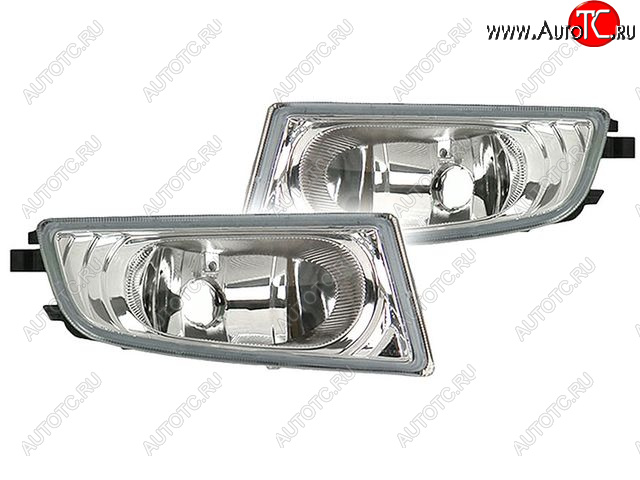 3 399 р. Комплект противотуманных фар (с проводкой, рамкой) BodyParts Honda Civic FD седан дорестайлинг (2005-2008)  с доставкой в г. Вологда