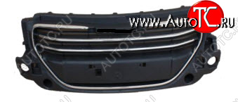 4 549 р. Решётка радиатора (с хром молдингом) BodyParts Peugeot 301 (2012-2017) (Неокрашенная)  с доставкой в г. Вологда