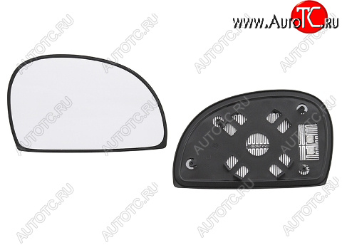 499 р. ACCENT СТЕКЛО ЗЕРКАЛА ПРАВ (Китай) BODYPARTS hnacc00-460-r  с доставкой в г. Вологда