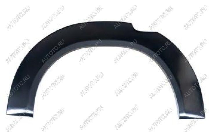 28 999 р. Расширители колесных арок (вынос 50 мм)(Exclusive Black) Русская Артель Toyota Hilux AN120 1-ый рестайлинг (2017-2020) (шагрень)  с доставкой в г. Вологда