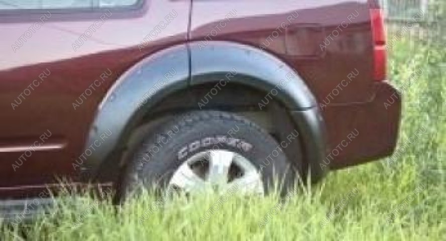 5 399 р. Расширители колесных арок (задний правый) Русская Артель  Nissan Pathfinder R51 дорестайлинг (2004-2007) (глянец под покраску)  с доставкой в г. Вологда