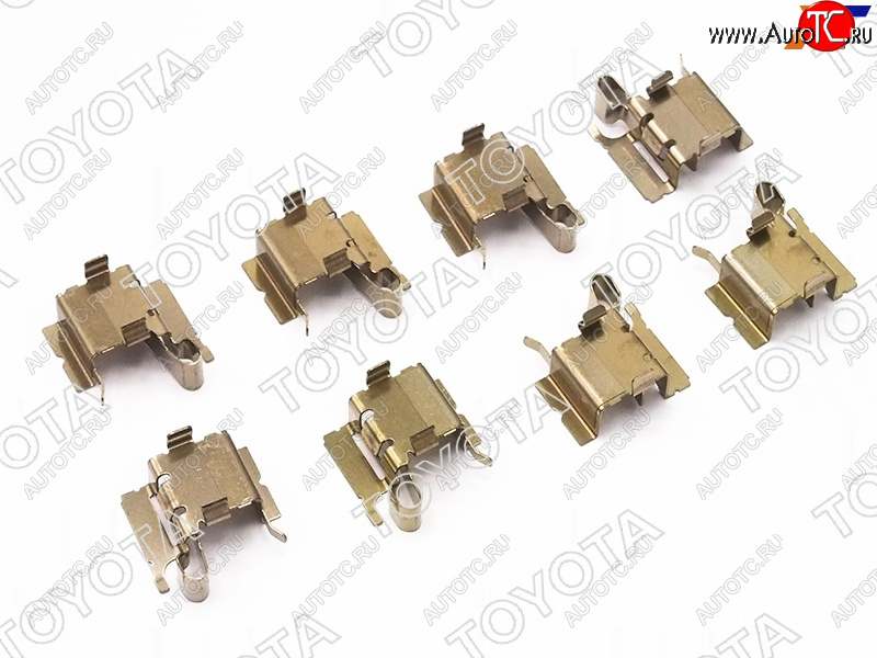 3 099 р. Комплект монтажный задних тормозных колодок TOYOTA CAMRY #70C-HRRAV 4 18-LEXUS ES### 18- TOYOTA 04948-33060  с доставкой в г. Вологда