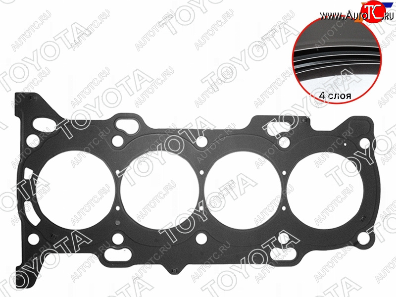 4 849 р. Прокладка ГБЦ TOYOTA CAMRYHIGHLANDERVENZALEXUS RX270 1-2AR-FE 09- TOYOTA 11115-36031  с доставкой в г. Вологда