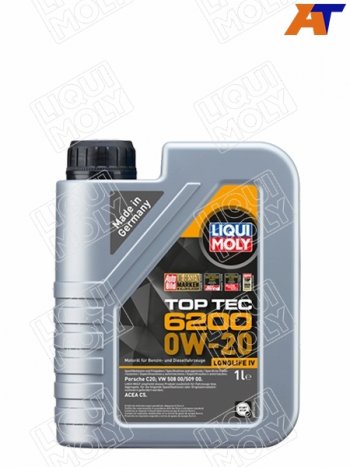 Масло моторное LIQUI MOLY Top Tec 6200 0W-20 C5 1л LIQUI MOLY 20787