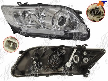 13 799 р. Фара TOYOTA RAV4 10-13 RH (Евросвет) DEPO 212-11Q9R-LD-EM  с доставкой в г. Вологда. Увеличить фотографию 1